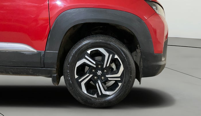 2022 Maruti BREZZA ZXI + SMART HYBRID DUAL TONE, Petrol, Manual, 50,627 km, Right Front Wheel