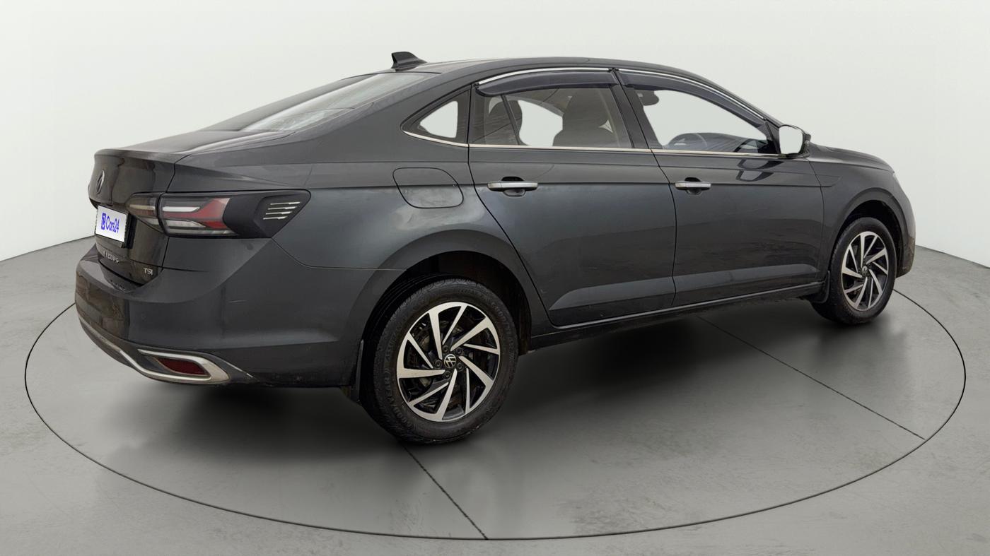 2023 Volkswagen VIRTUS TOPLINE TSI 1.0 AT, Petrol, Automatic, 64,199 km, Right Back Diagonal
