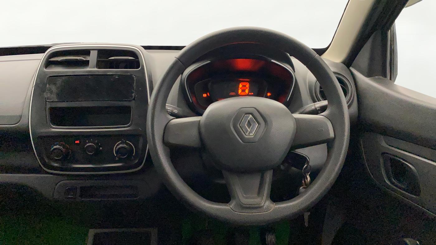 2015 Renault Kwid RXE, Petrol, Manual, 33,805 km, Steering Wheel Close Up