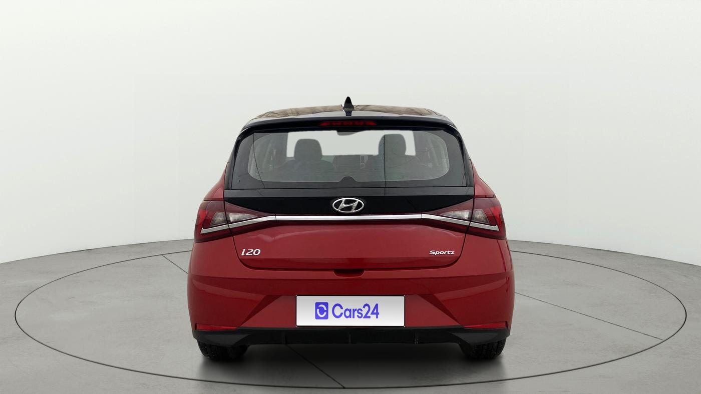 2021 Hyundai NEW I20 SPORTZ 1.0 TURBO IMT DUAL TONE, Petrol, Manual, 21,860 km, Back/Rear