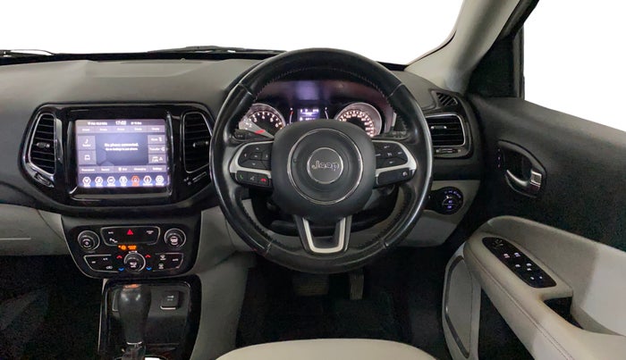 2020 Jeep Compass LIMITED PLUS PETROL AT, Petrol, Automatic, 81,155 km, Steering Wheel Close Up