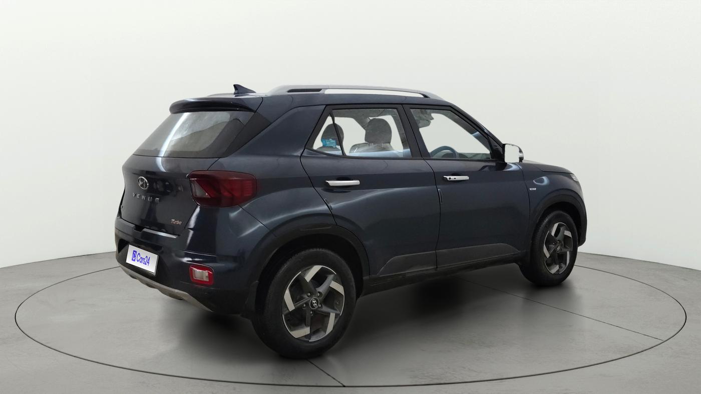 2021 Hyundai VENUE SX PLUS 1.0 TURBO DCT, Petrol, Automatic, 72,129 km, Right Back Diagonal