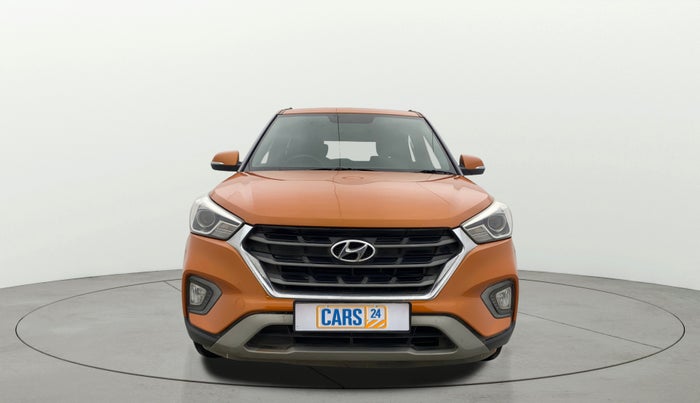 2018 Hyundai Creta SX AT 1.6 PETROL, Petrol, Automatic, 1,24,513 km, Front