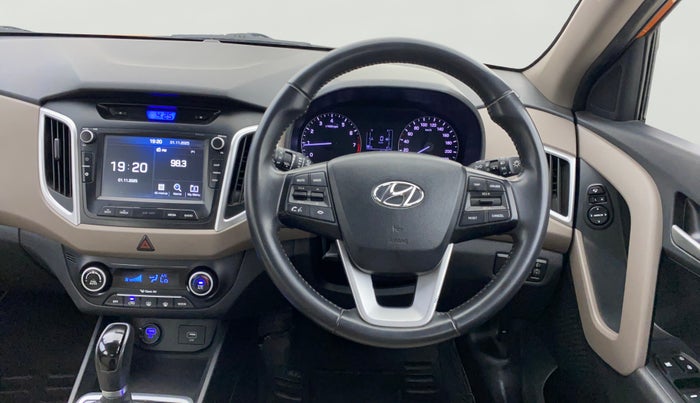2018 Hyundai Creta SX AT 1.6 PETROL, Petrol, Automatic, 43,113 km, Steering Wheel Close Up