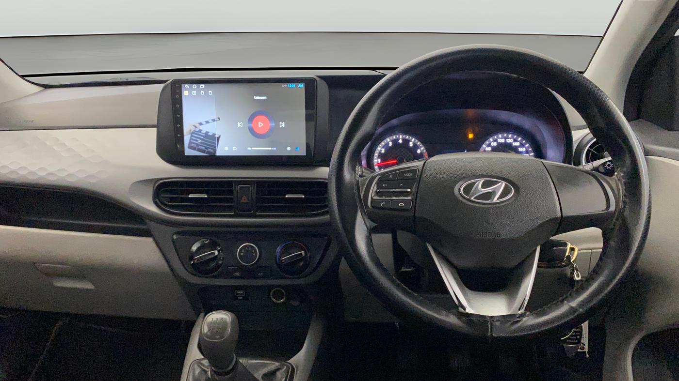 2021 Hyundai Grand i10 SPORTZ 1.2 KAPPA VTVT, Petrol, Manual, 29,801 km, Steering Wheel Close Up