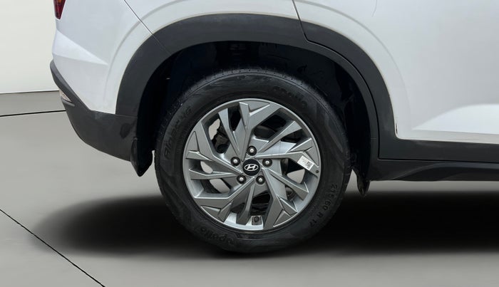 2021 Hyundai Creta SX (O) 1.4 TURBO DCT DUAL TONE, Petrol, Automatic, 92,101 km, Right Rear Wheel