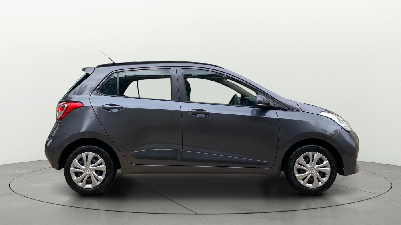 2019 Hyundai Grand i10 SPORTZ 1.2 KAPPA VTVT, Petrol, Manual, 70,289 km, Right Side View