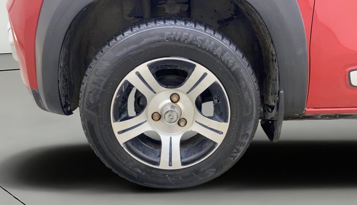 2017 Renault Kwid RXT 1.0 AMT, Petrol, Automatic, 72,056 km, Left Front Wheel