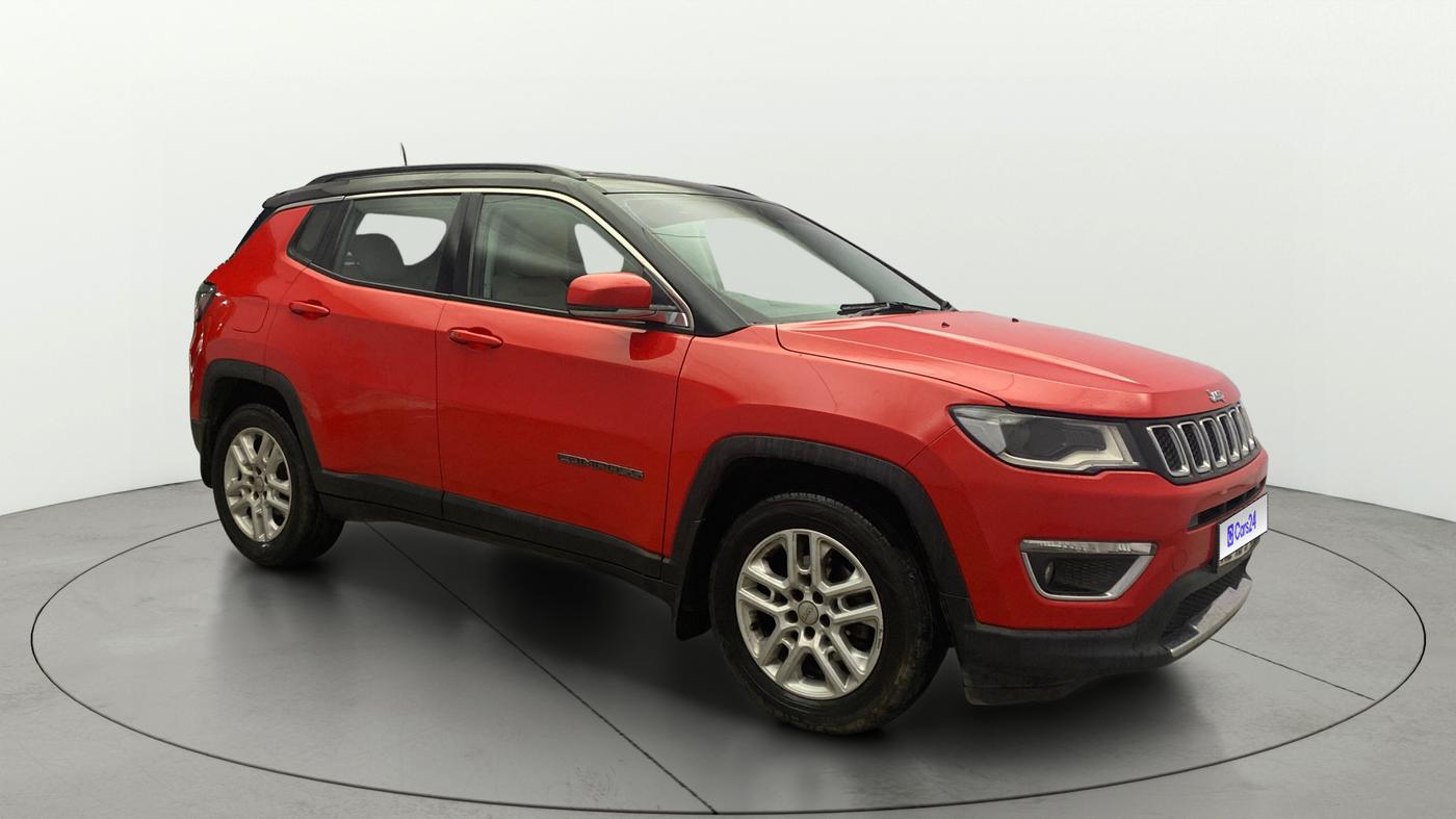 2018 Jeep Compass LIMITED (O) 2.0 DIESEL, Diesel, Manual, 1,22,526 km, Right Front Diagonal