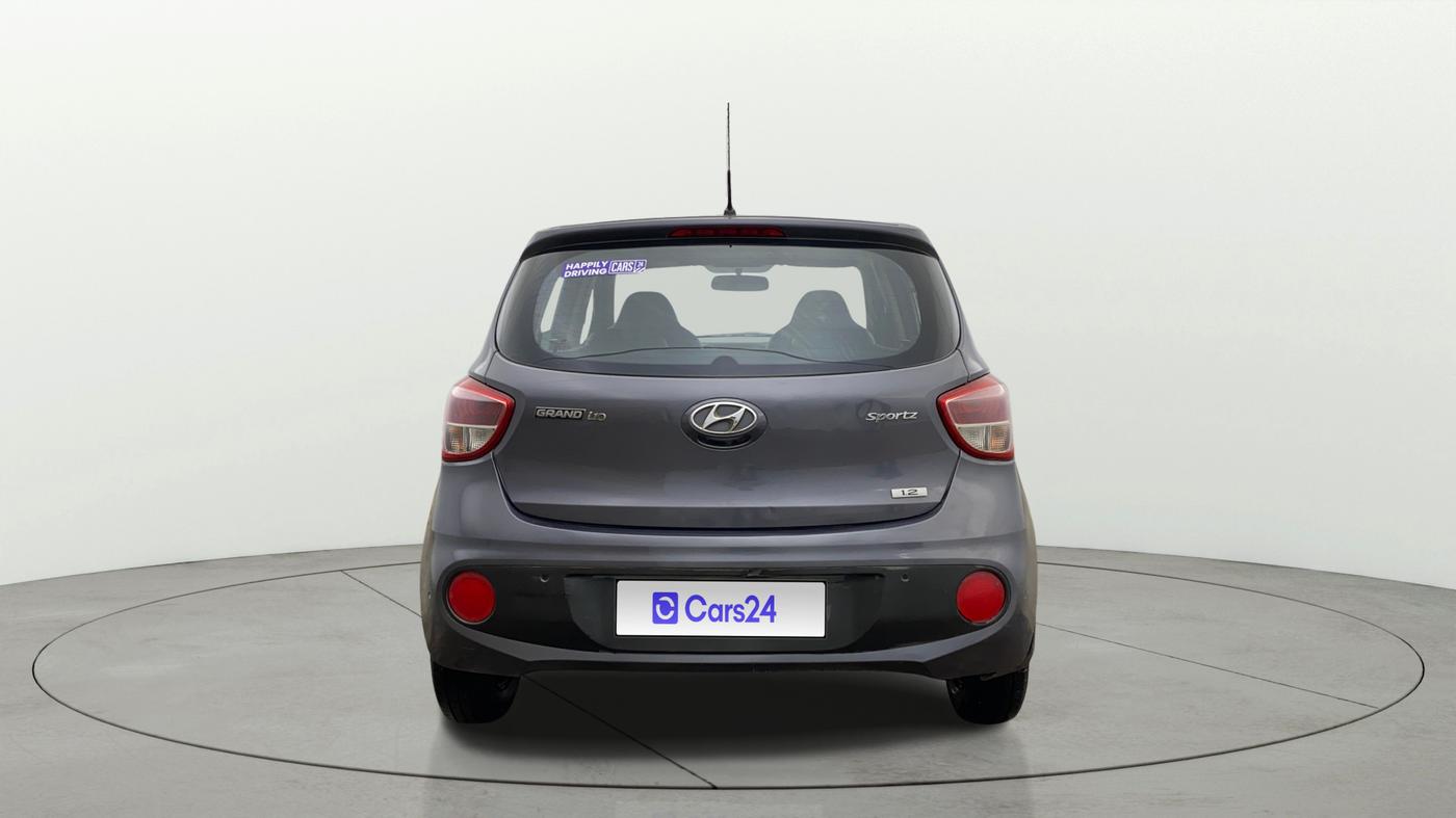 2017 Hyundai Grand i10 SPORTZ 1.2 KAPPA VTVT, Petrol, Manual, 55,414 km, Back/Rear