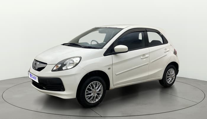 2014 Honda Brio S MT, Petrol, Manual, 64,172 km, Left Front Diagonal