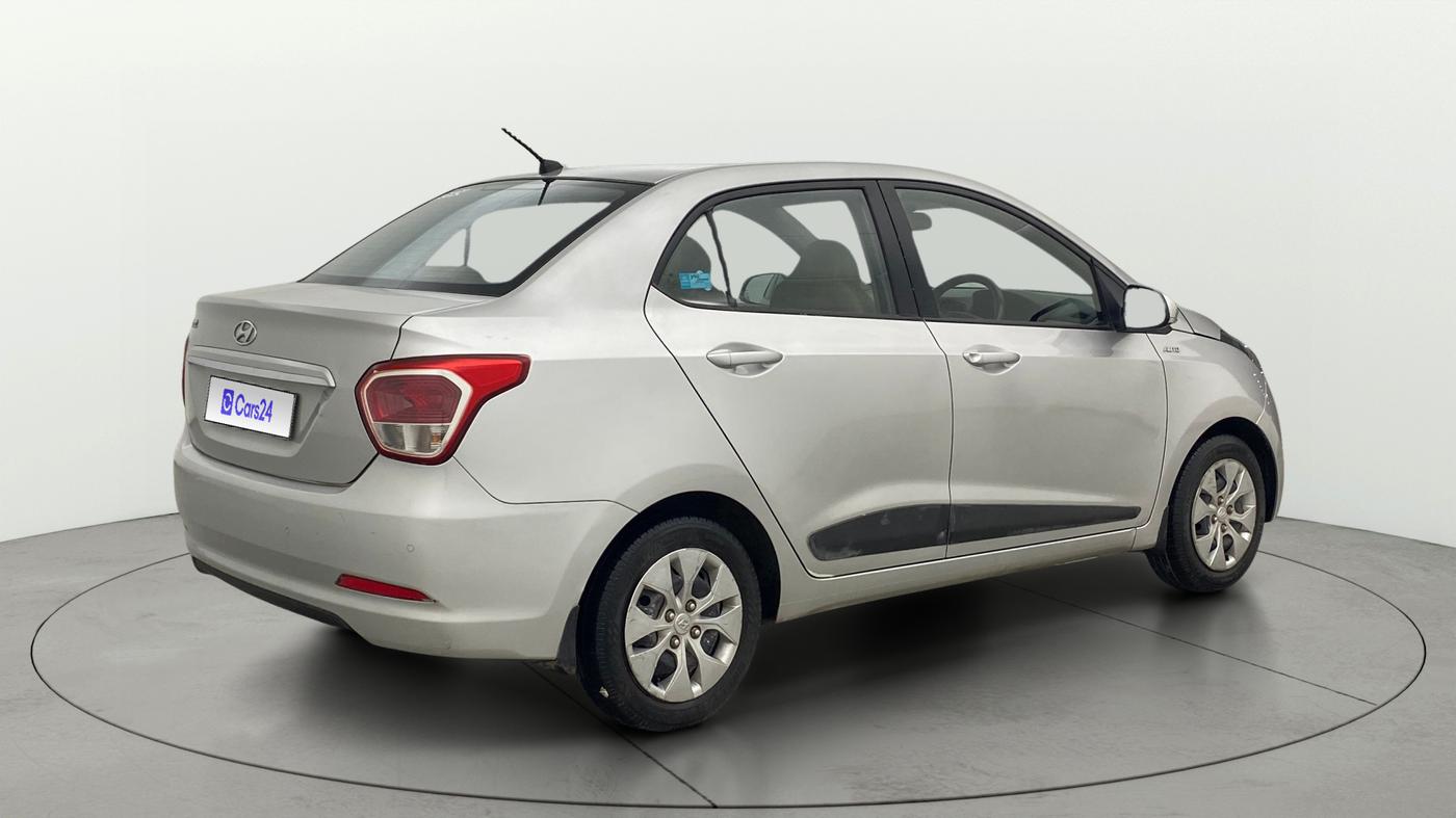 2016 Hyundai Xcent S AT 1.2, Petrol, Automatic, 52,964 km, Right Back Diagonal