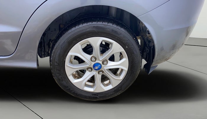 2017 Ford Figo Aspire TITANIUM 1.2 PETROL, Petrol, Manual, 89,994 km, Left Rear Wheel