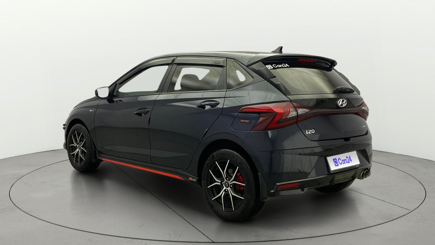 2022 Hyundai NEW I20 N LINE N8 1.0 TURBO GDI IMT, Petrol, Manual, 22,946 km, Left Back Diagonal