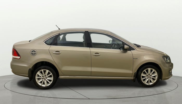 2017 Volkswagen Vento HIGHLINE PETROL AT, Petrol, Automatic, 75,987 km, Right Side View