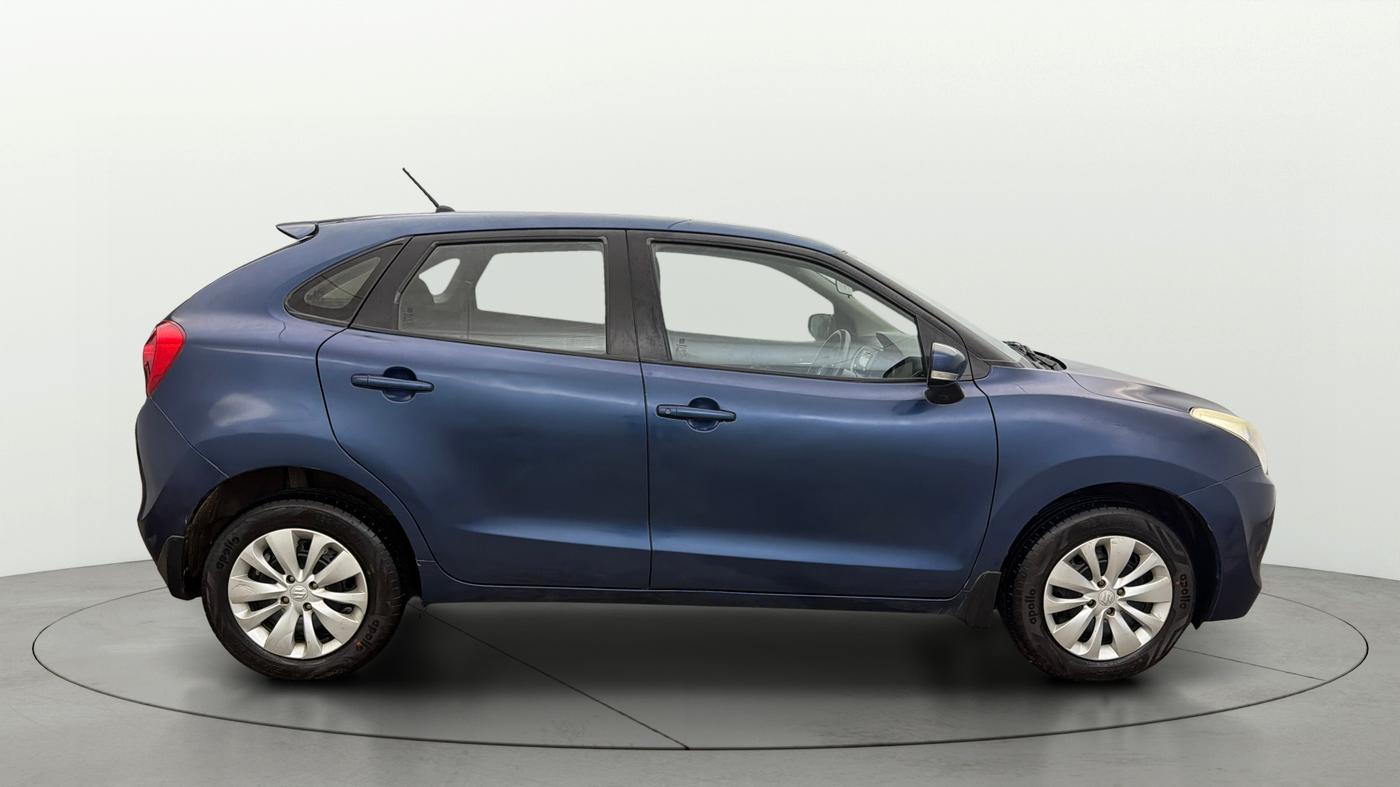 2017 Maruti Baleno DELTA PETROL 1.2, Petrol, Manual, 65,381 km, Right Side View