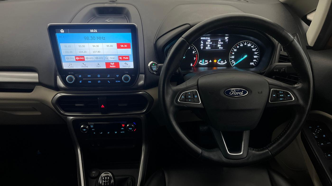 2020 Ford Ecosport TITANIUM 1.5L PETROL, Petrol, Manual, 40,494 km, Steering Wheel Close Up