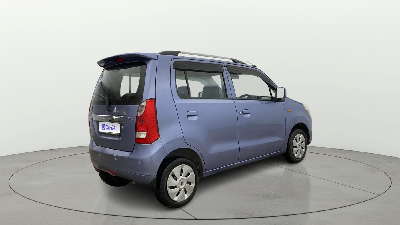 2016 Maruti Wagon R 1.0 VXI, Petrol, Manual, 79,850 km, Right Back Diagonal
