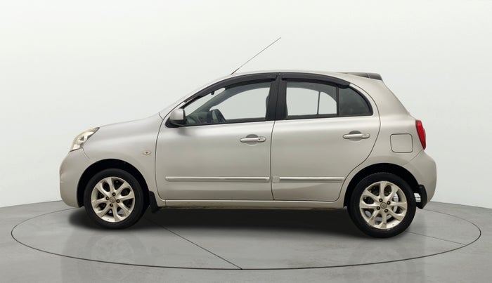 2013 Nissan Micra XV CVT, Petrol, Automatic, 1,07,997 km, Left Side