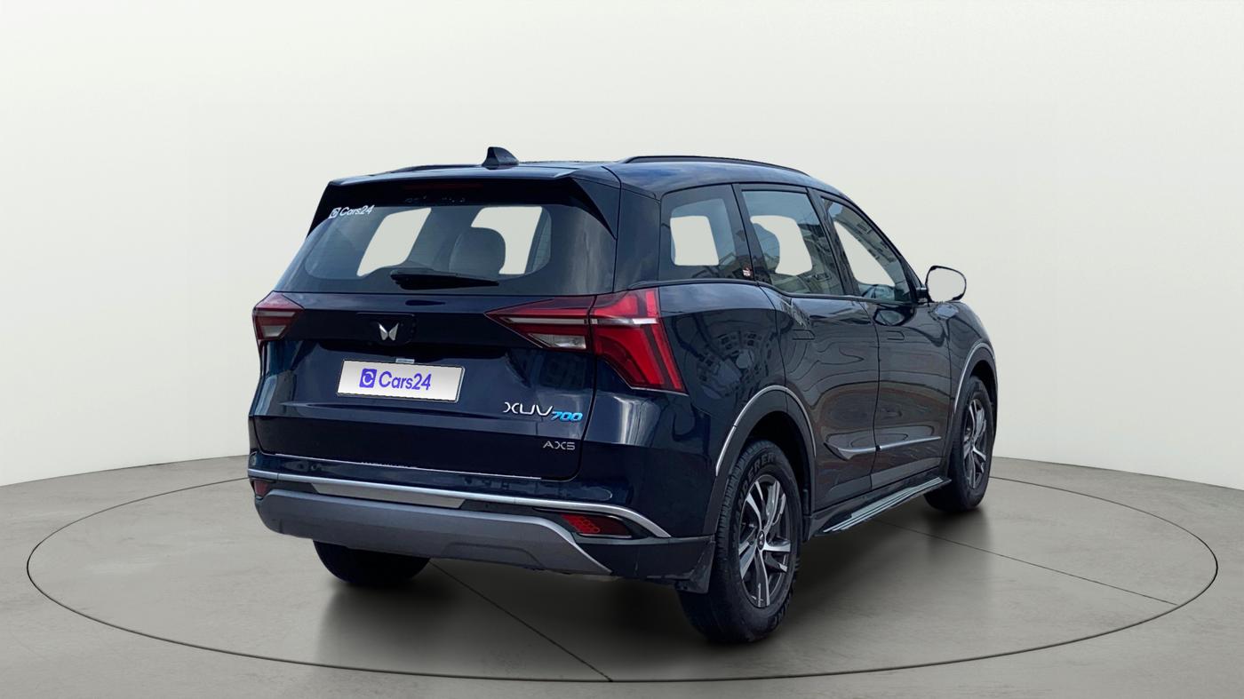 2022 Mahindra XUV700 AX 5 P AT 5 STR, Petrol, Automatic, 20,014 km, Right Back Diagonal