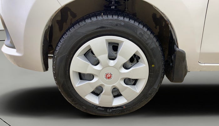 2014 Maruti Alto K10 VXI AMT, Petrol, Automatic, 68,675 km, Left Front Wheel