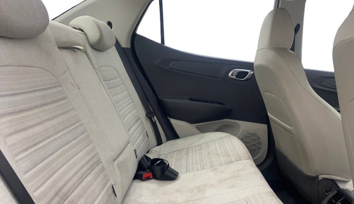 2021 Hyundai AURA SX PLUS 1.2 AMT, Petrol, Automatic, 93,830 km, Right Side Rear Door Cabin