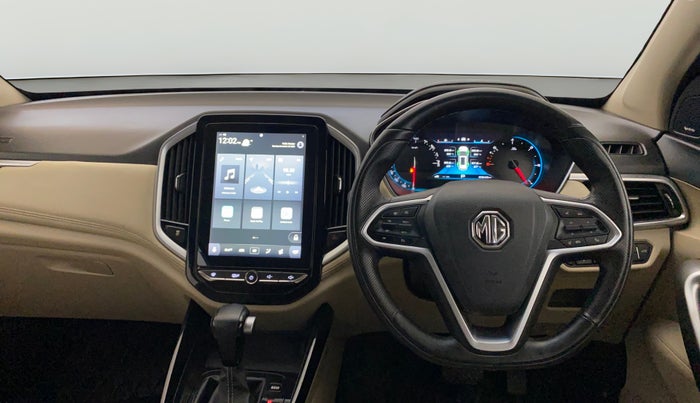 2021 MG HECTOR SHARP 1.5 PETROL CVT, Petrol, Automatic, 20,630 km, Steering Wheel Close Up