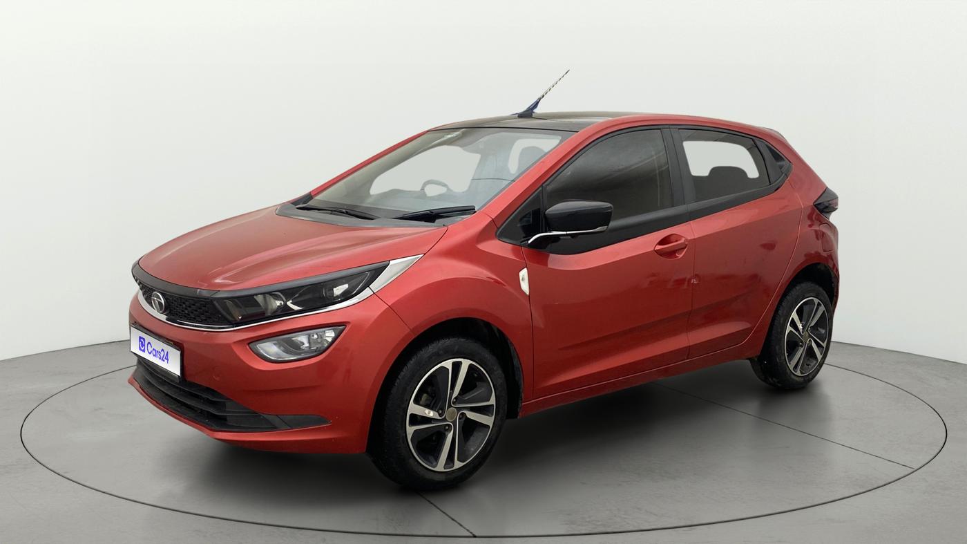 2022 Tata ALTROZ XZ PLUS I-TURBO PETROL, Petrol, Manual, 51,342 km, Left Front Diagonal