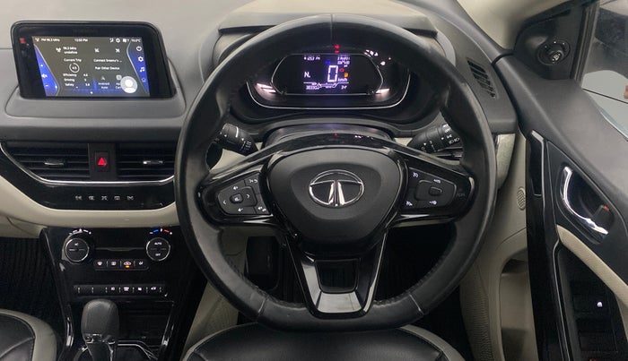 2021 Tata NEXON XZA PLUS SUNROOF PETROL, Petrol, Automatic, 38,288 km, Steering Wheel Close Up