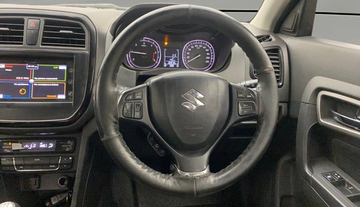2017 Maruti Vitara Brezza ZDI PLUS, Diesel, Manual, 82,816 km, Steering Wheel Close Up