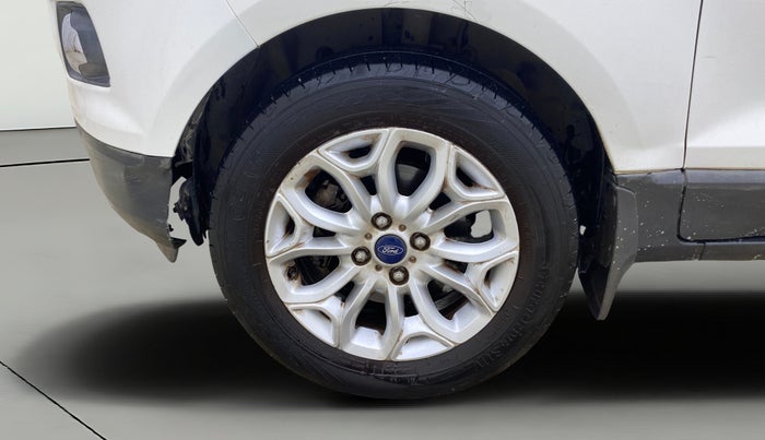 2016 Ford Ecosport TITANIUM 1.5L DIESEL, Diesel, Manual, 1,01,769 km, Left Front Wheel