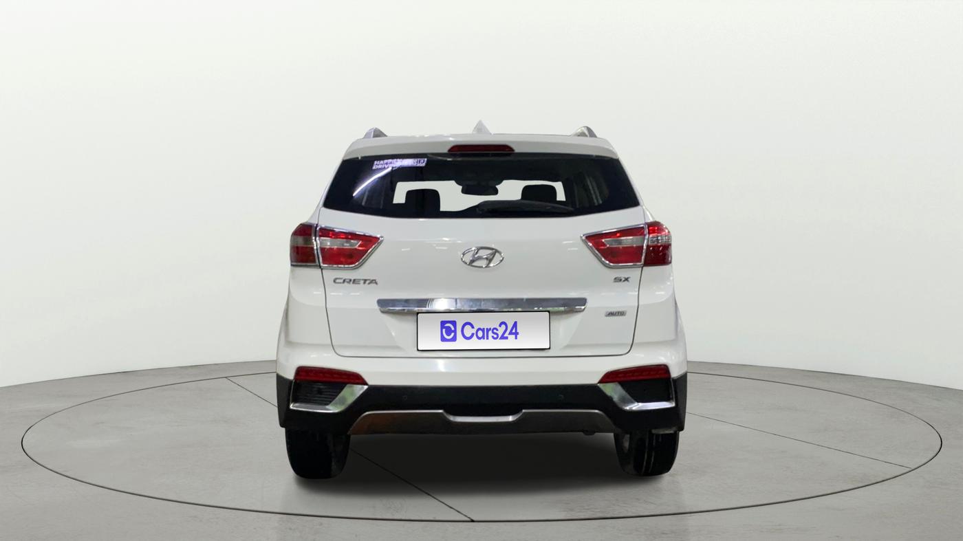 2018 Hyundai Creta SX PLUS AT 1.6 DIESEL, Diesel, Automatic, 96,448 km, Back/Rear
