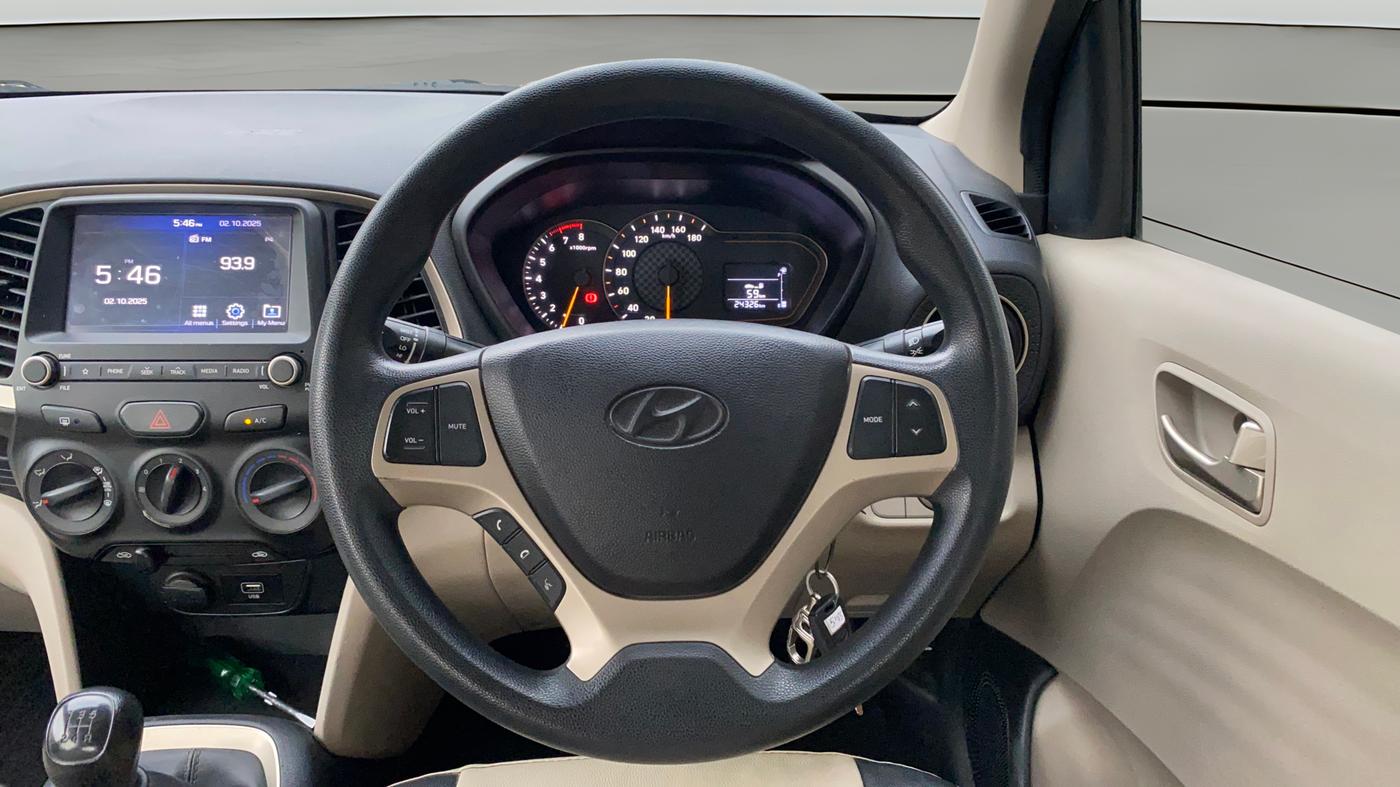 2019 Hyundai NEW SANTRO SPORTZ MT, Petrol, Manual, 24,306 km, Steering Wheel Close Up