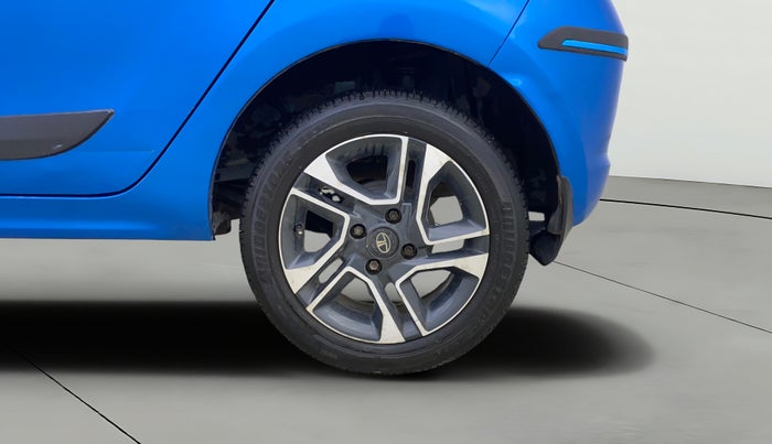 2018 Tata Tiago XZ PLUS DUAL TONE PETROL, Petrol, Manual, 80,193 km, Left Rear Wheel