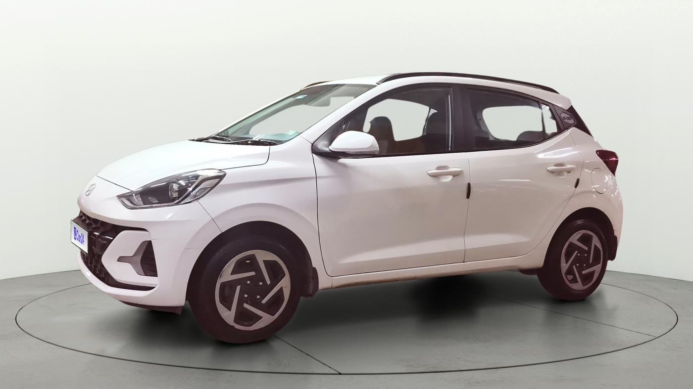 2025 Hyundai GRAND I10 NIOS SPORTZ AMT 1.2 KAPPA VTVT, Petrol, Automatic, 5,223 km, Left Front Diagonal