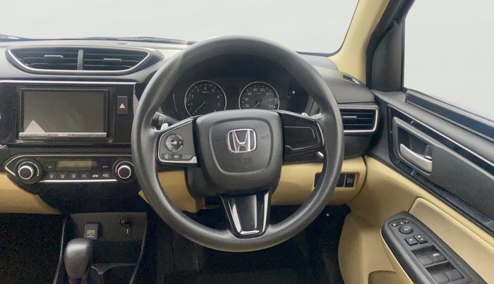 2018 Honda Amaze 1.2L I-VTEC V CVT, Petrol, Automatic, 1,14,082 km, Steering Wheel Close Up