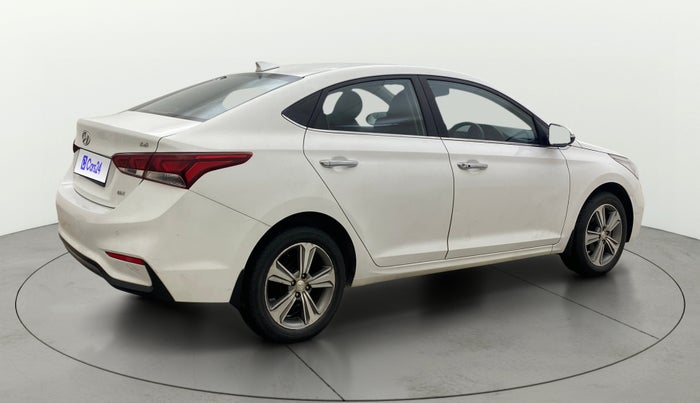2019 Hyundai Verna 1.6 VTVT SX, Petrol, Manual, 37,628 km, Right Back Diagonal