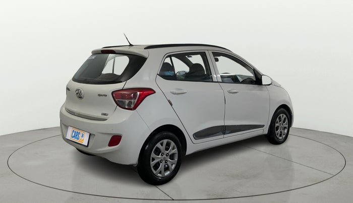 2015 Hyundai Grand i10 SPORTZ 1.2 KAPPA VTVT, Petrol, Manual, 23,597 km, Right Back Diagonal