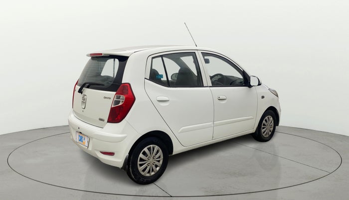 2013 Hyundai i10 SPORTZ 1.2, Petrol, Manual, 40,837 km, Right Back Diagonal