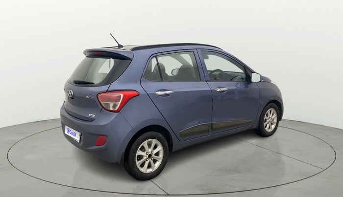 2015 Hyundai Grand i10 ASTA AT 1.2 KAPPA VTVT, Petrol, Automatic, 90,214 km, Right Back Diagonal