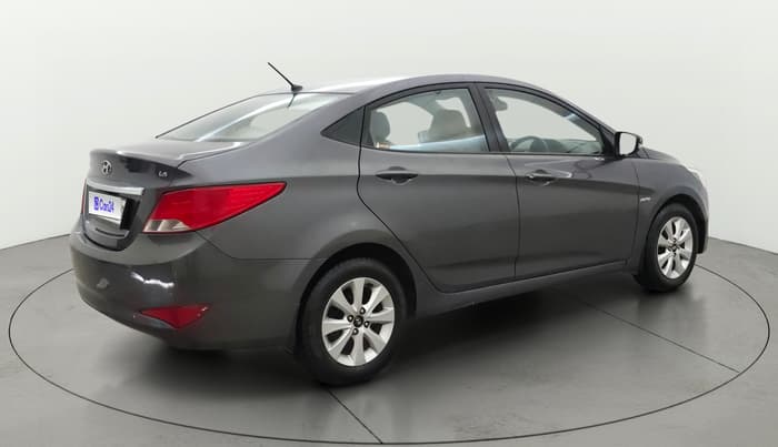 2016 Hyundai Verna 1.6 VTVT S AT, Petrol, Automatic, 80,249 km, Right Back Diagonal