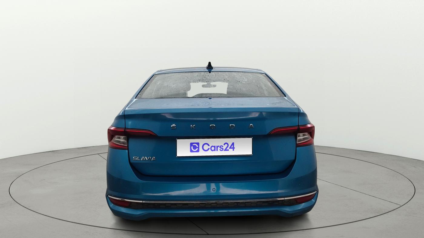 2023 Skoda SLAVIA STYLE 1.0L TSI AT, Petrol, Automatic, 27,545 km, Back/Rear