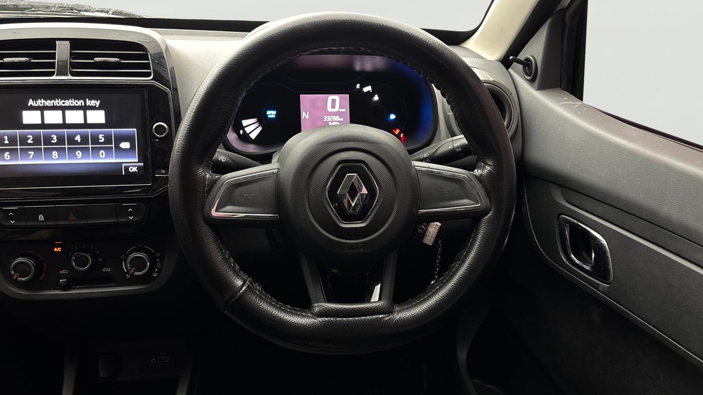 2020 Renault Kwid RXT 1.0 AMT (O), Petrol, Automatic, 33,268 km, Steering Wheel Close Up