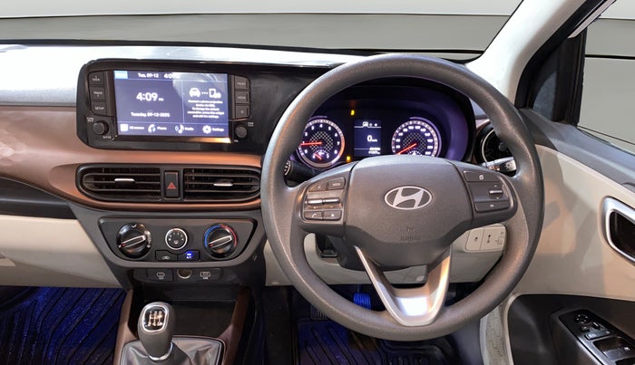 2023 Hyundai AURA SX 1.2 CNG, CNG, Manual, 41,204 km, Steering Wheel Close Up