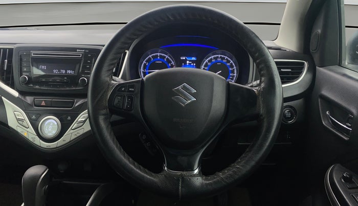 2017 Maruti Baleno ZETA CVT PETROL 1.2, Petrol, Automatic, 85,800 km, Steering Wheel Close Up