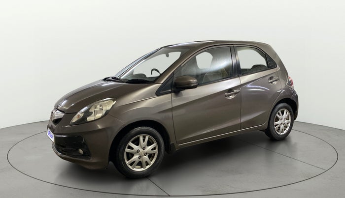 2014 Honda Brio VX AT, Petrol, Automatic, 74,440 km, Left Front Diagonal