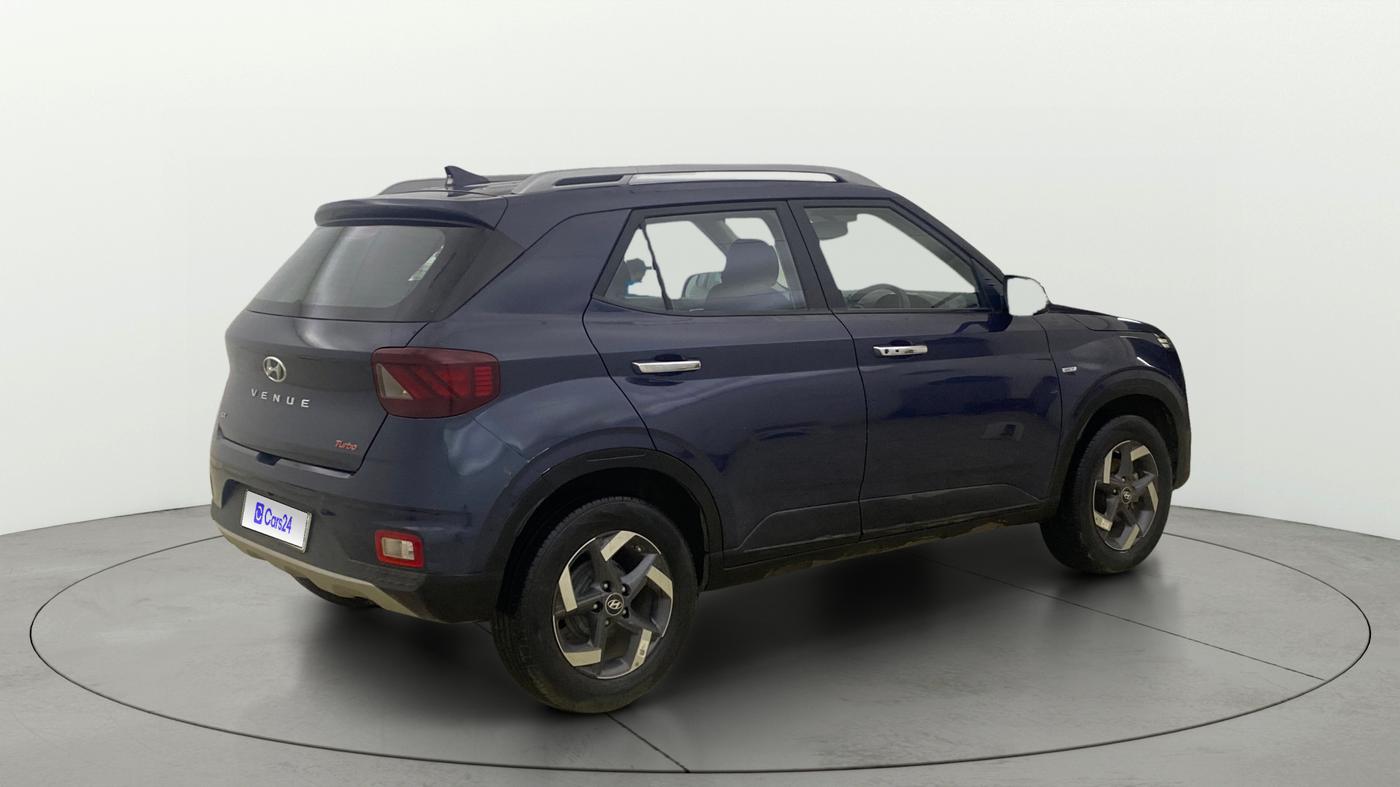 2021 Hyundai VENUE SX PLUS 1.0 TURBO DCT, Petrol, Automatic, 28,519 km, Right Back Diagonal