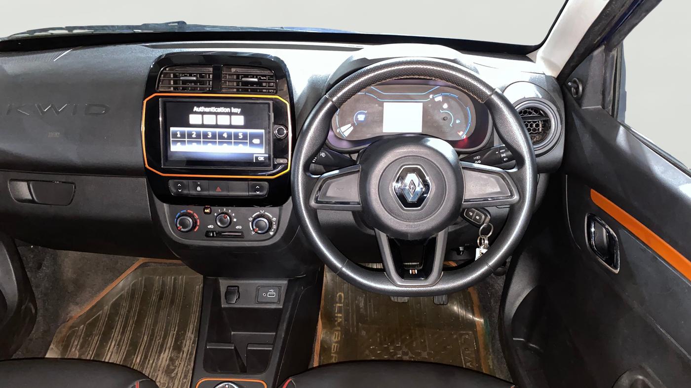 2020 Renault Kwid CLIMBER 1.0 AMT (O), Petrol, Automatic, 61,876 km, Steering Wheel Close Up