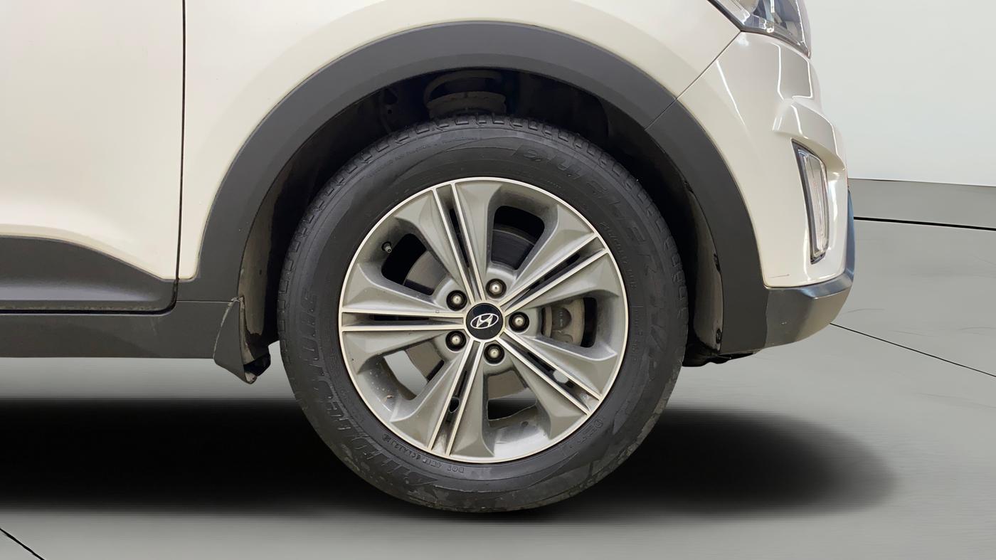 2018 Hyundai Creta SX PLUS AT 1.6 PETROL, Petrol, Automatic, 50,016 km, Right Front Wheel