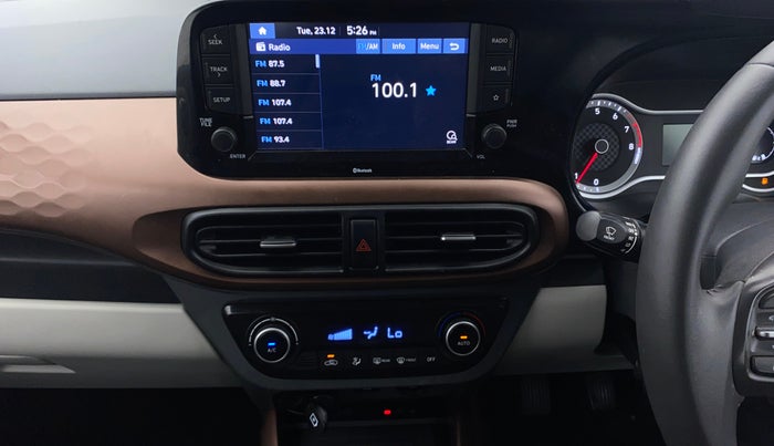 2021 Hyundai AURA SX 1.2 (O), Petrol, Manual, 42,975 km, Air Conditioner